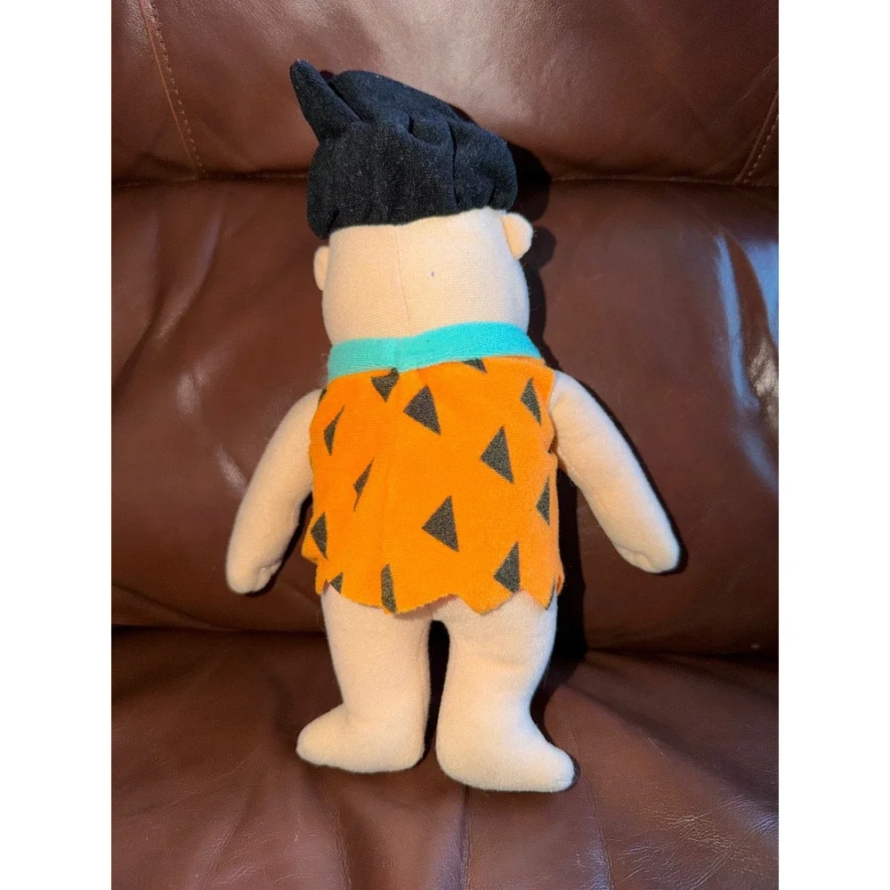 Vintage 1993 Fred Flintstone‎ Plush Play-By-Play Hanna-Barbera Toy Orange Tunic